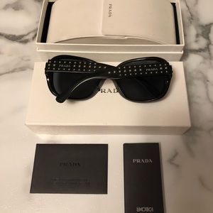 Prada Studded Sunglasses